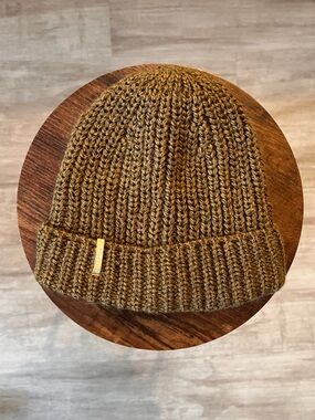 TURTLE FUR KNIT WOOL BEANIE HAT ✨